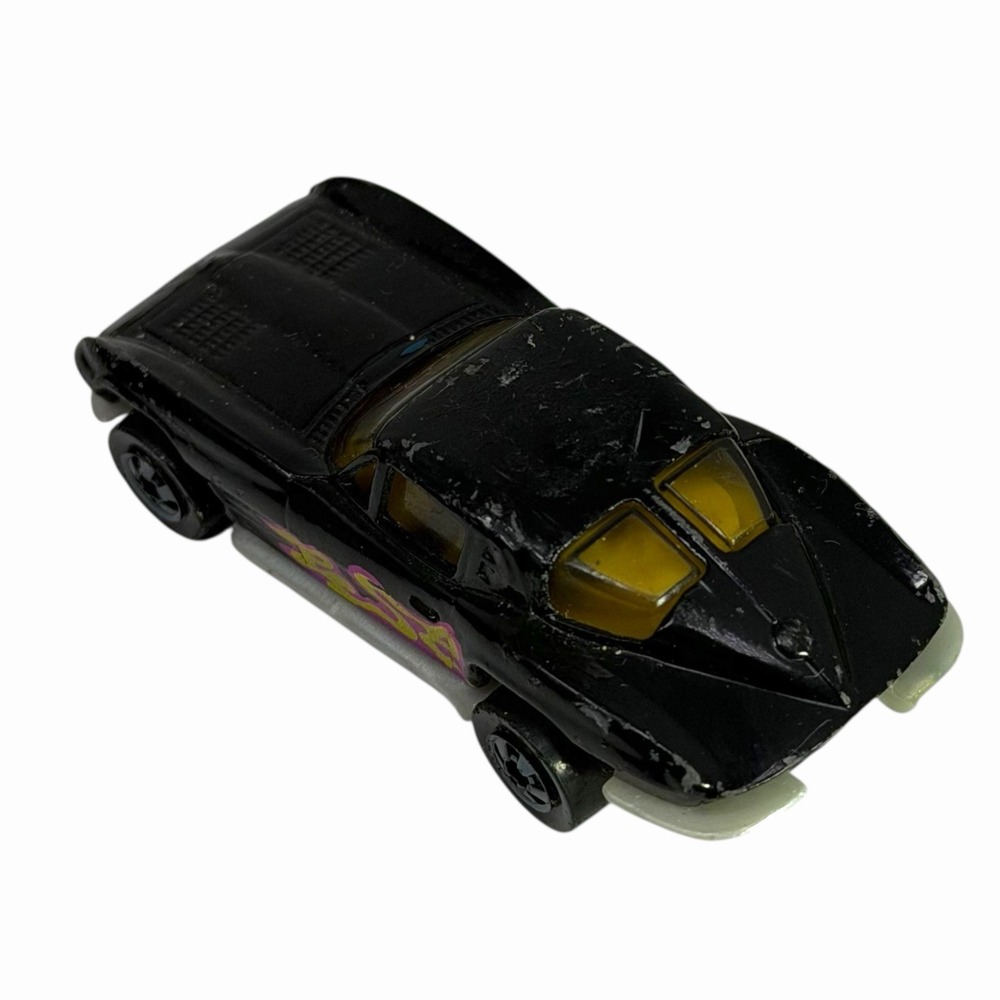 1979 Hot Wheels '63 Chevy‎ Corvette Stingray Split Window Black Diecast - Picture 7 of 13